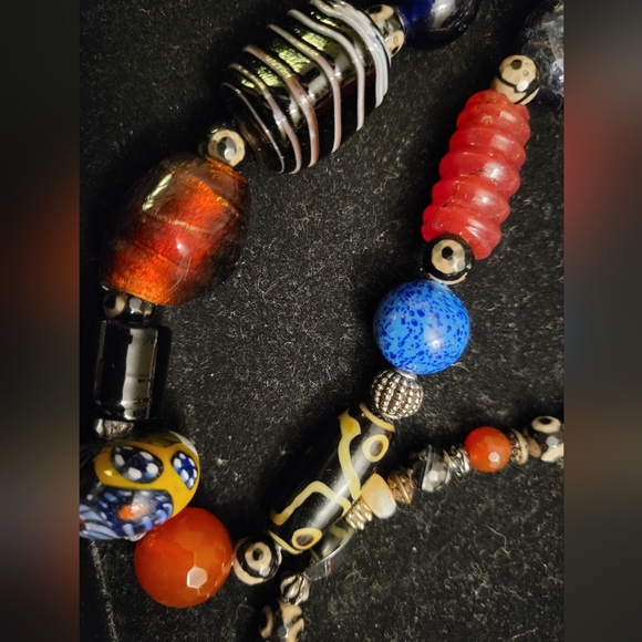 Antique bead necklace - Picture 5 of 7